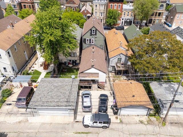 2227 W 21st St, Chicago, IL 60608 - aerial perspective of suburban area