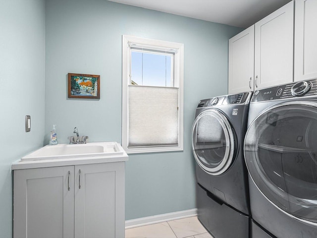 11546 Ridgecrest Dr, Roscoe, IL 61073 - laundry area featuring cabinet space and washer and clothes dryer