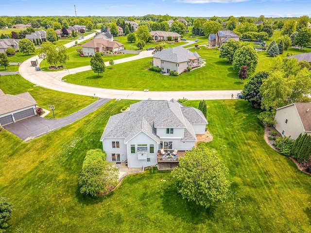 11546 Ridgecrest Dr, Roscoe, IL 61073 - aerial perspective of suburban area