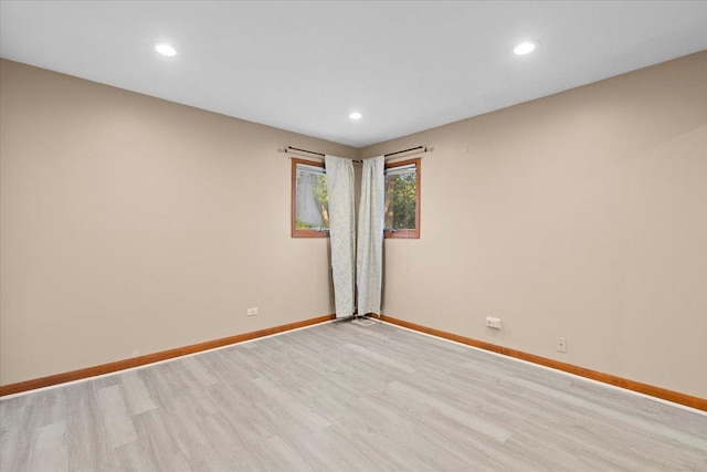 9 Craig Ter, Lake Zurich, IL 60047 - empty room with light wood-style flooring and recessed lighting