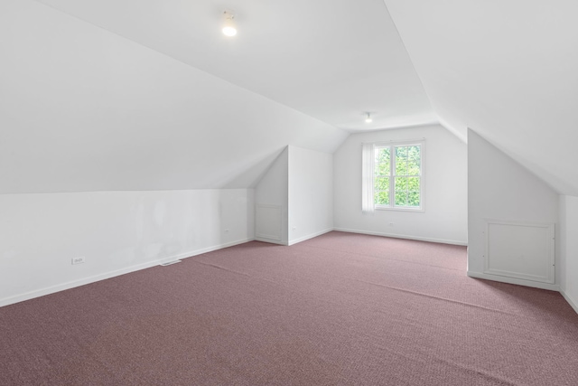 7N001 Ridge Line Rd, Saint Charles, IL 60175 - additional living space featuring lofted ceiling and carpet floors