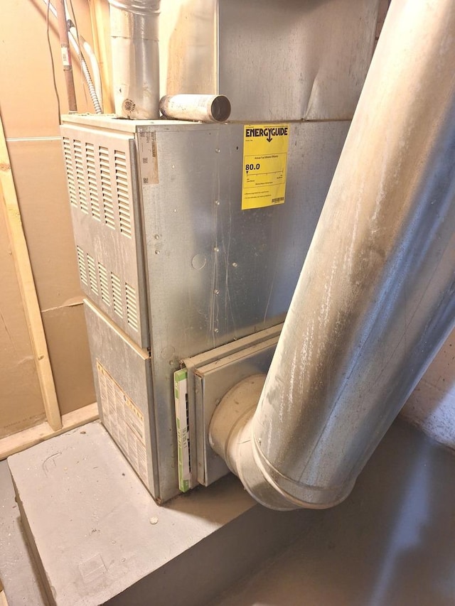 8732 S Laflin St, Chicago, IL 60620 - utility room with heating unit