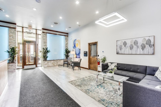 6325 N Sheridan Rd Unit 608, Chicago, IL 60660 - community lobby featuring recessed lighting
