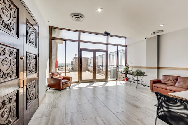 6325 N Sheridan Rd Unit 608, Chicago, IL 60660 - lobby with floor to ceiling windows