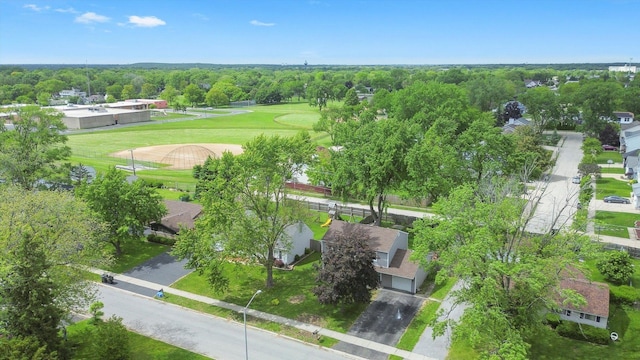 163 Queenswood Rd, Bolingbrook, IL 60440 - aerial view of property and surrounding area with a golf course
