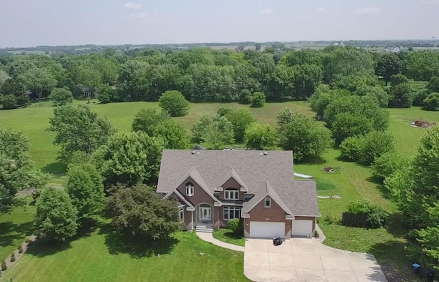 4722 Douglas Rd, Oswego, IL 60543 - aerial view of property and surrounding area