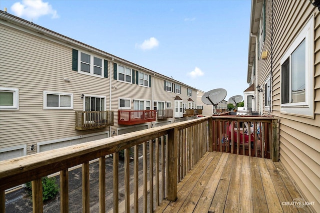 1096 Village Center Pkwy Unit 6, Aurora, IL 60506 - deck with a residential view