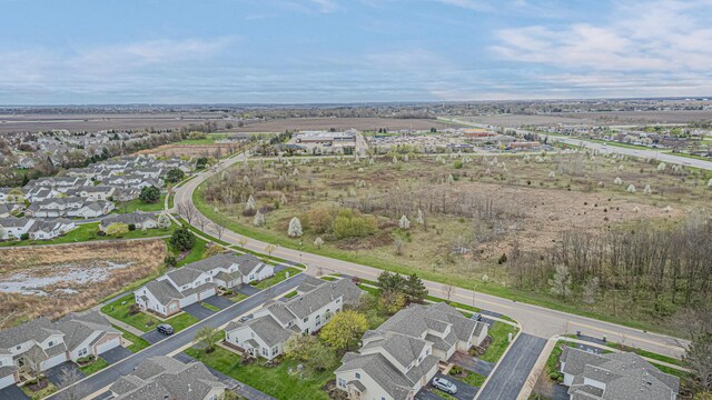 303 Capitol Dr Unit A, Sugar Grove, IL 60554 - aerial view of property and surrounding area featuring nearby suburban area