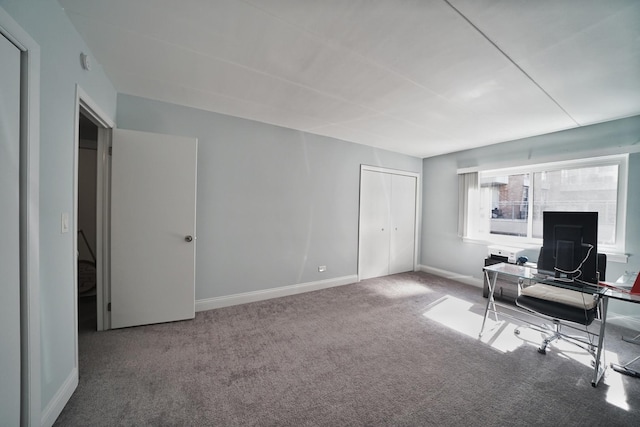 603 S River Rd Unit 2K, Des Plaines, IL 60016 - office with carpet flooring and baseboards