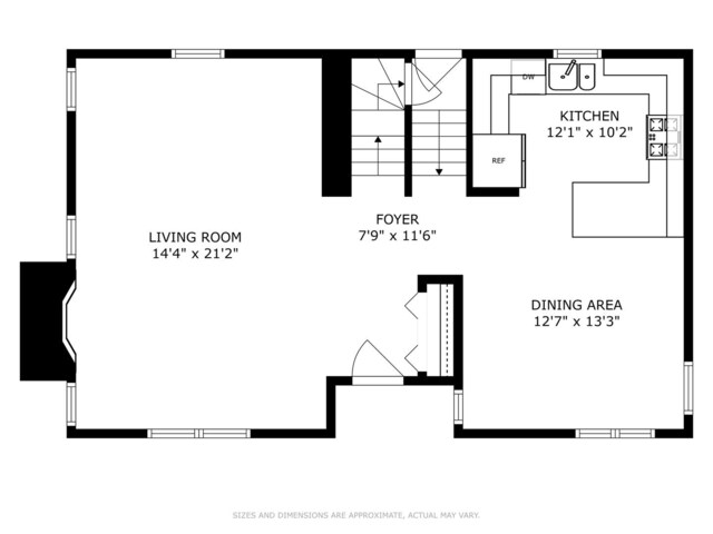 2847 N Wolcott Ave Unit D, Chicago, IL 60657 - property floor plan