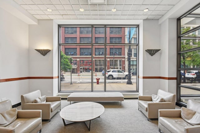 1111 S Wabash Ave Unit 1410, Chicago, IL 60605 - community lobby featuring expansive windows