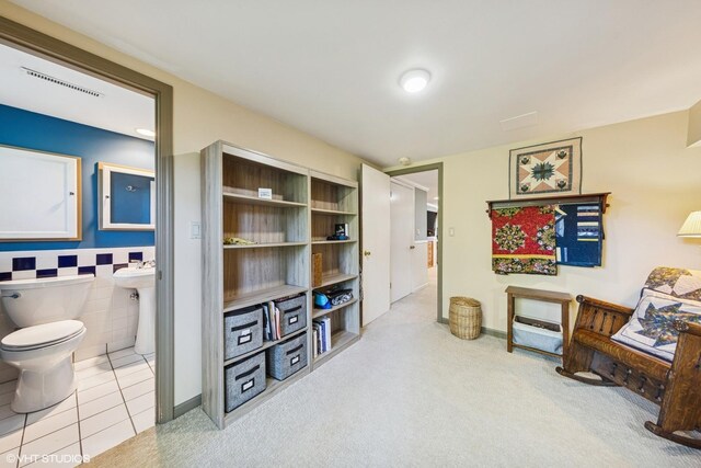 3S180 Cypress Dr, Glen Ellyn, IL 60137 - sitting room featuring carpet