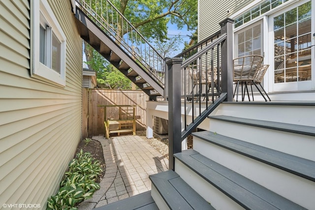 1959 W Berwyn Ave, Chicago, IL 60640 - deck featuring stairway and a patio area
