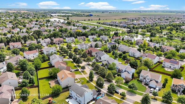 351 Tiger St, Bolingbrook, IL 60490 - aerial view of residential area featuring a nearby body of water