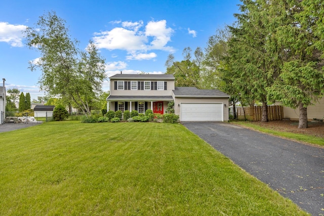 67 Alice St, Algonquin, IL 60102 - traditional home with an attached garage, driveway, and a porch