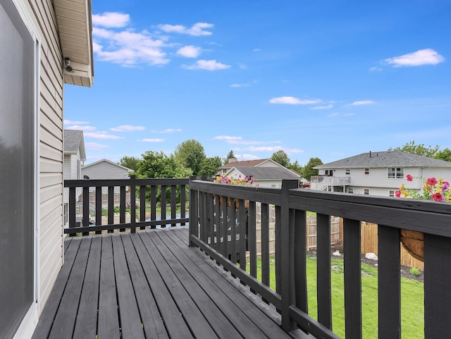 1811 Cumberland Dr, Plainfield, IL 60586 - wooden terrace with a residential view
