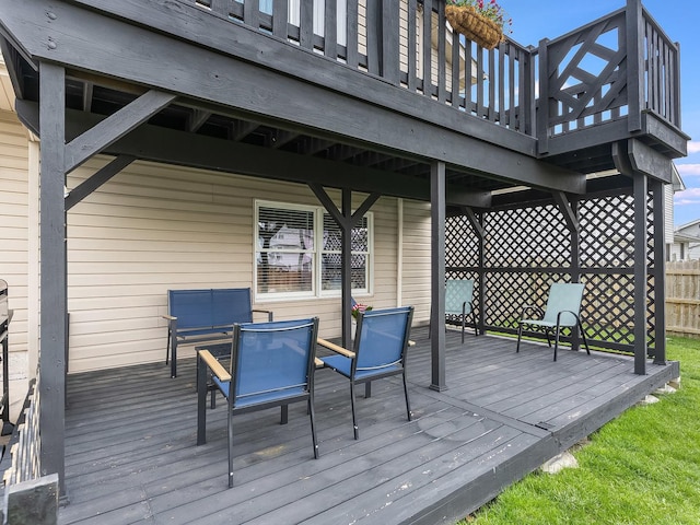 1811 Cumberland Dr, Plainfield, IL 60586 - view of deck
