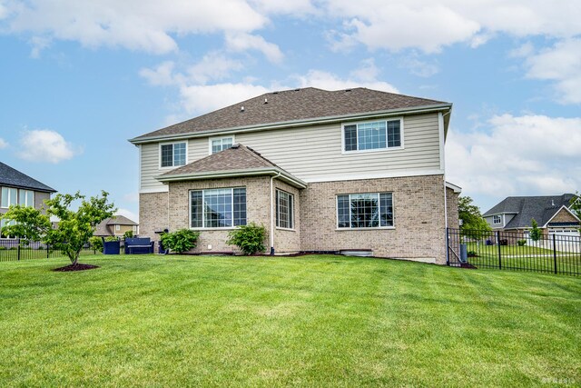 8500 Dungarvan Rd, Frankfort, IL 60423 - back of property with brick siding