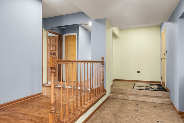 8815 W Golf Rd Unit 7A, Niles, IL 60714 - corridor with baseboards