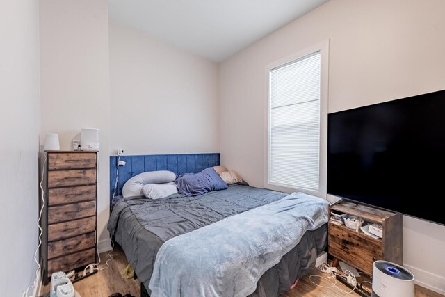 3331 S Ashland Ave, Chicago, IL 60608 - bedroom featuring wood finished floors