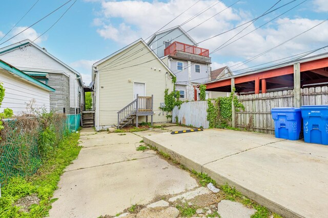 3331 S Ashland Ave, Chicago, IL 60608 - view of back of house