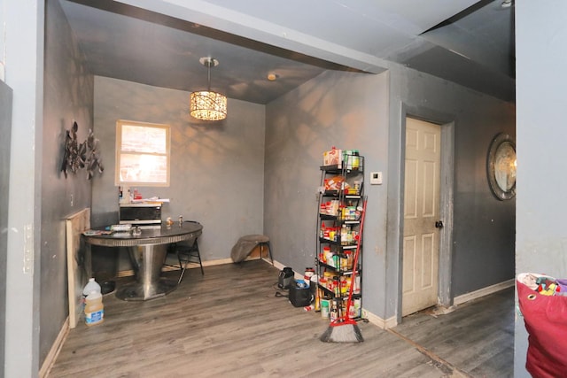 727 N Springfield Ave, Chicago, IL 60624 - office space with wood finished floors and baseboards