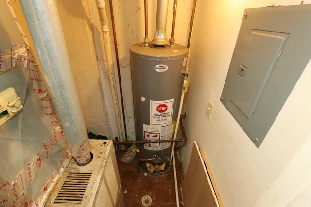 727 N Springfield Ave, Chicago, IL 60624 - utilities with gas water heater and electric panel