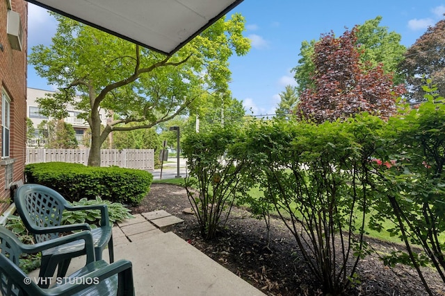 801 E Miner St Unit 1A, Arlington Heights, IL 60004 - view of patio / terrace featuring mail area