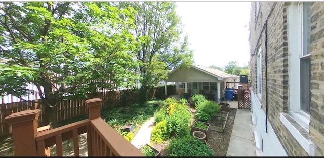 741 N Christiana Ave, Chicago, IL 60624 - fenced yard with a garden
