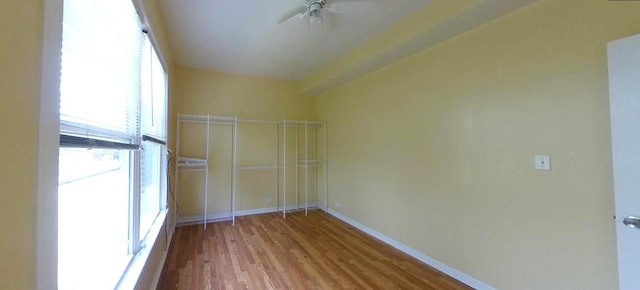 741 N Christiana Ave, Chicago, IL 60624 - additional living space featuring wood finished floors and ceiling fan