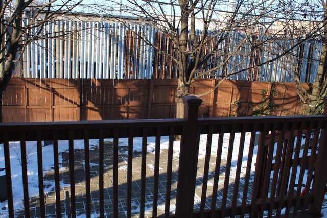 741 N Christiana Ave, Chicago, IL 60624 - view of wooden deck
