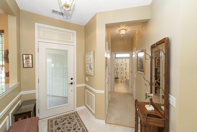 13391 Crestview Dr, Huntley, IL 60142 - foyer featuring light tile patterned floors