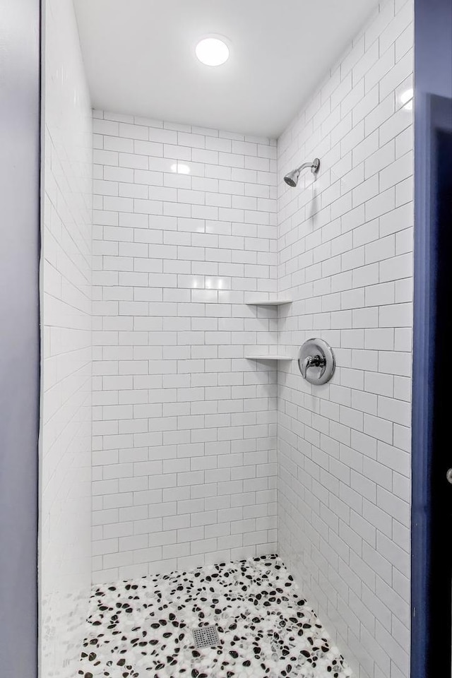 3505 Newcastle Rd, Waukegan, IL 60087 - bathroom featuring a shower stall