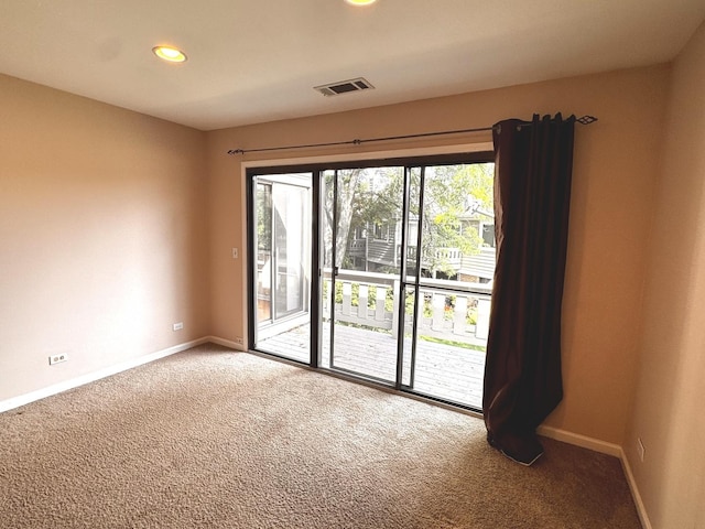 300 Pembridge Ln Unit D2, Schaumburg, IL 60193 - empty room with carpet floors and recessed lighting