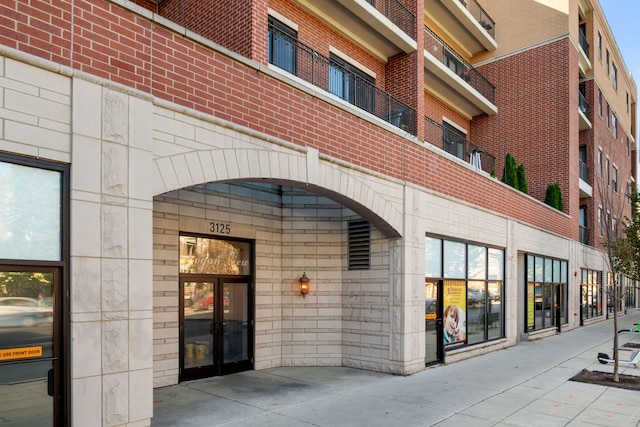 3125 W Fullerton Ave Unit 214, Chicago, IL 60647 - entrance to property featuring brick siding