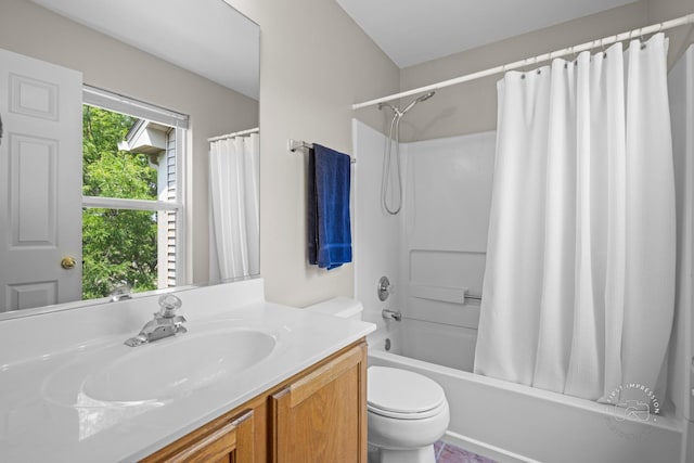 2049 Sunrise Cir, Aurora, IL 60503 - bathroom with vanity and shower / bath combination with curtain