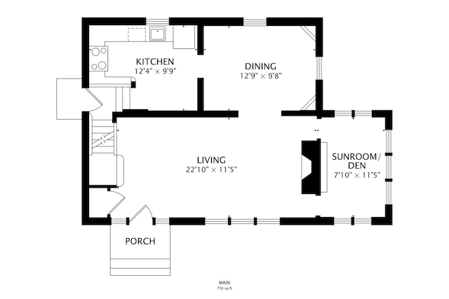 1314 Saint Johns Ave, Highland Park, IL 60035 - floor plan / room layout