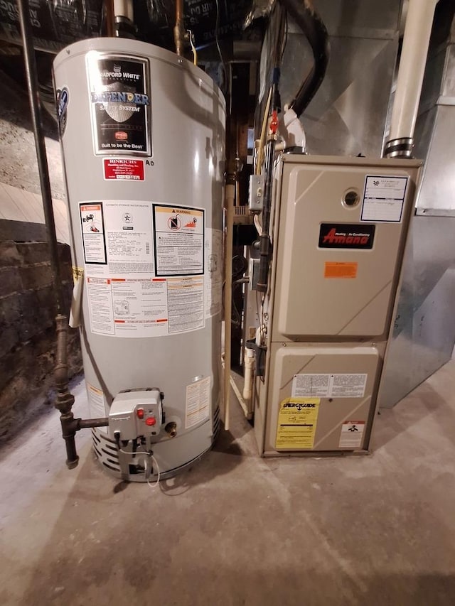 306 N Joy St, Tampico, IL 61283 - utilities with water heater and heating unit