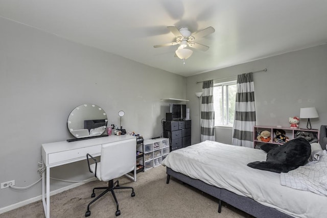 1851 Salem Ct, Gurnee, IL 60031 - carpeted bedroom with ceiling fan