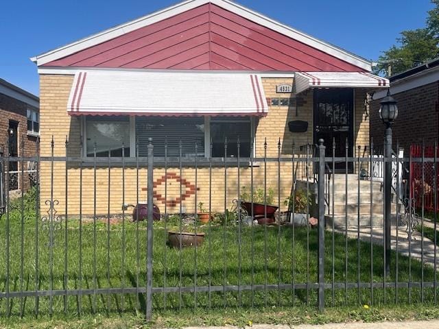 4531 S Lawler Ave, Chicago, IL 60638 - view of front of home with brick siding
