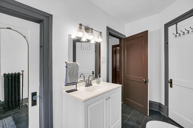 310 Davidson Dr, Champaign, IL 61821 - bathroom with tile patterned floors and vanity