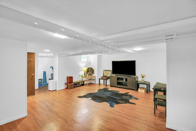 310 Davidson Dr, Champaign, IL 61821 - living room featuring wood finished floors