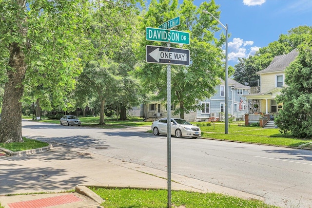 310 Davidson Dr, Champaign, IL 61821 - view of asphalt street featuring curbs and sidewalks