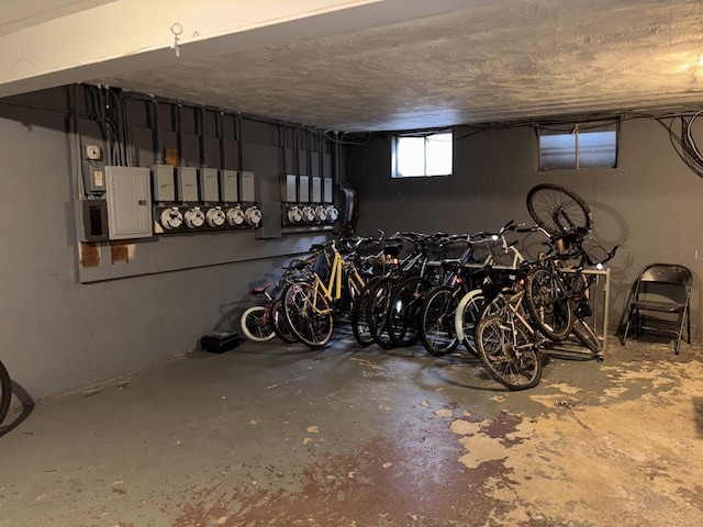 4925 N Harlem Ave Unit 3, Chicago, IL 60656 - garage featuring electric panel