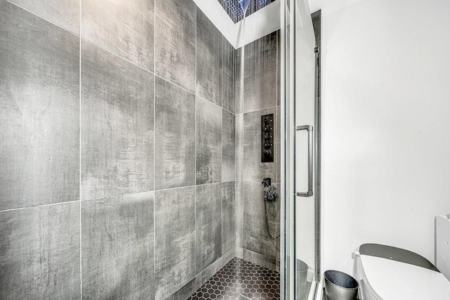15704 Orlan Brook Dr Unit 163, Orland Park, IL 60462 - full bathroom featuring a stall shower and toilet