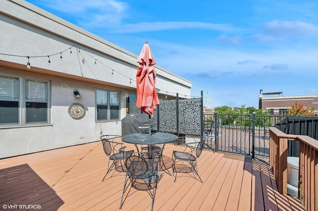 2750 N Wayne Ave Unit G, Chicago, IL 60614 - deck featuring grilling area