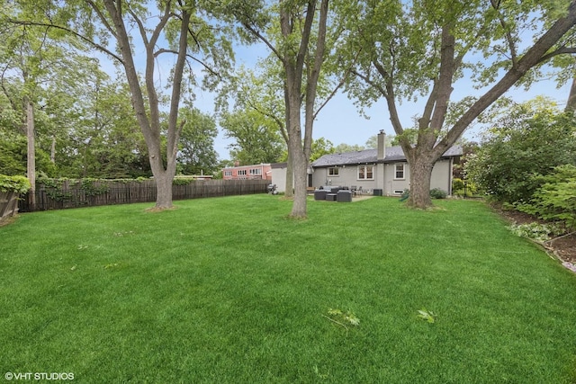 710 Western Ave, Glen Ellyn, IL 60137 - view of yard featuring outdoor lounge area