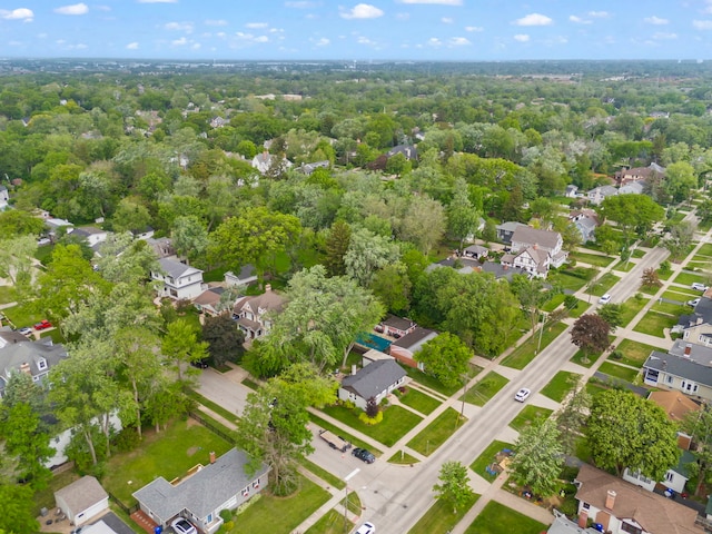 710 Western Ave, Glen Ellyn, IL 60137 - aerial view of property's location with nearby suburban area