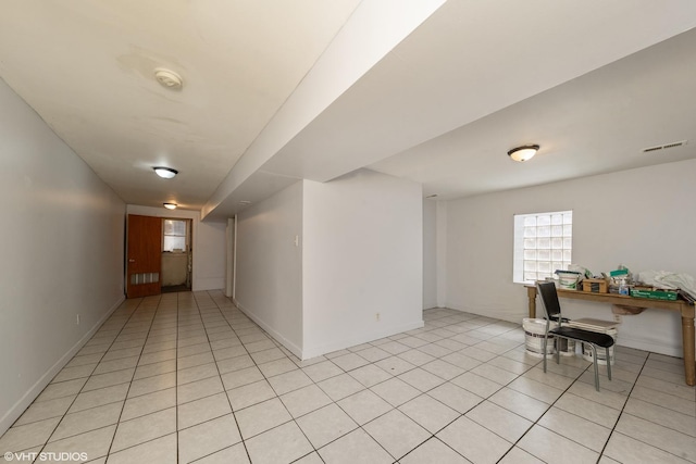 1831 S Avers Ave, Chicago, IL 60623 - interior space featuring baseboards and light tile patterned flooring