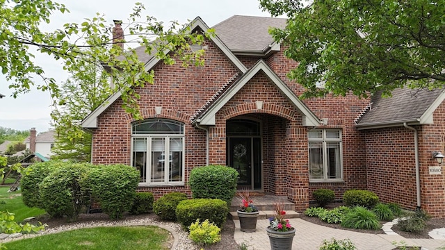 10880 Swallow Tail Ln, Frankfort, IL 60423 - view of front of house with brick siding and a chimney